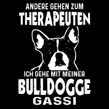 Motiv Französische Bulldogge Gassi Hundeliebhaber Hunde