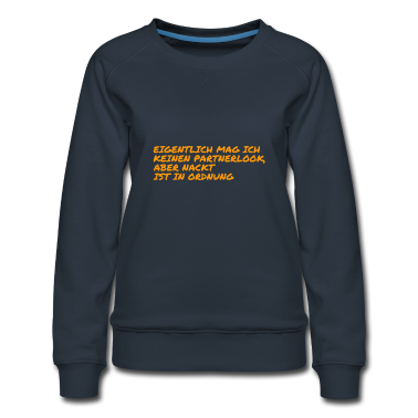 Partnerlook Pullover - Partnerlook nur unter einer Bedingung