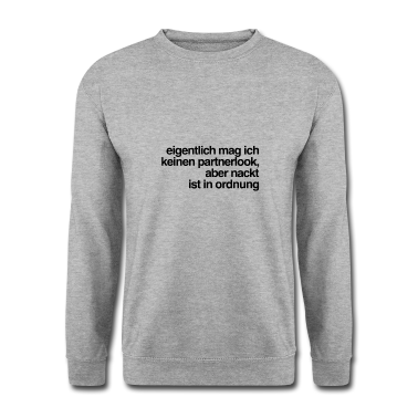Partnerlook Pullover - Partnerlook nur ohne Kleider