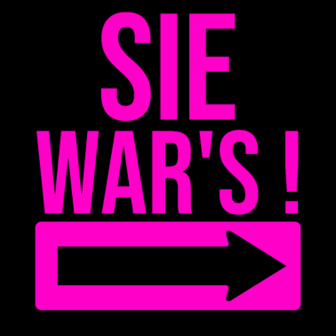 Motiv Sie War's Partnerlook