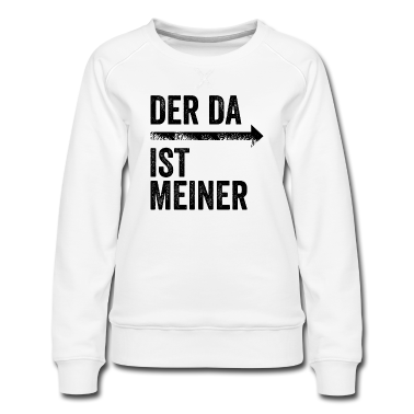 Partnerlook Pullover - DER DA IST MEINER | Partnerlook | Pfeil (rechts)