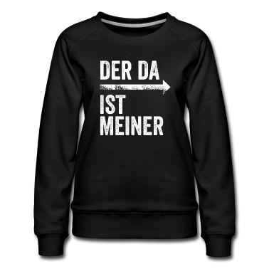 Partnerlook Pullover - DER DA IST MEINER | Partnerlook | Pfeil (rechts)