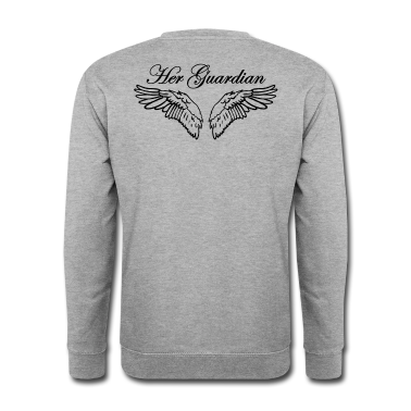 Partnerlook Pullover - Partnerlook Schutzengel Mann