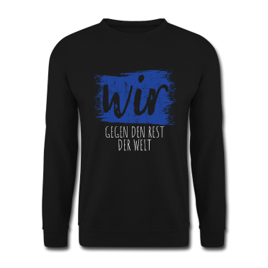 Partnerlook Pullover - Wir gemeinsam gegen die Welt | Partnerlook