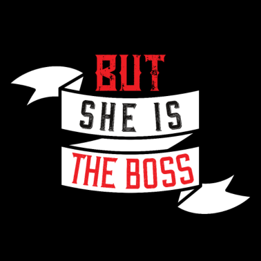 Motiv Sie ist der Boss 2 - Partnerlook