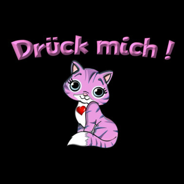 Motiv drück mich! pink Partnerlook