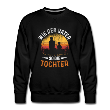 Partnerlook Pullover - Angler Papa Tochter Partnerlook
