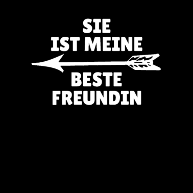 Motiv sie ist meine beste Freundin. Partnerlook links