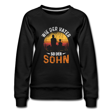 Partnerlook Pullover - Angler Papa Angeln Partnerlook