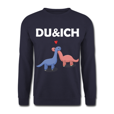 Partnerlook Pullover - Dino Beziehung Valentinstag Partnerlook