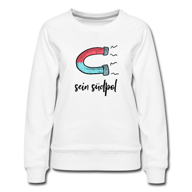 Partnerlook Pullover - Sein Südpol | Magnet | Partnerlook | schwarz