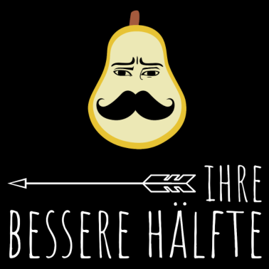 Motiv Bessere Hälfte | Birne | Partnerlook