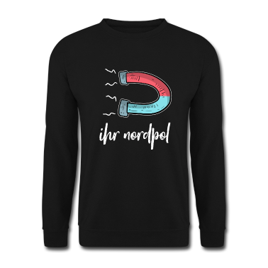 Partnerlook Pullover - Ihr Nordpol | Magnet | Partnerlook | weiß