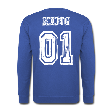 Partnerlook Pullover - King Queen Partnerlook Love