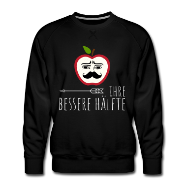 Partnerlook Pullover - Bessere Hälfte | Apfel | Partnerlook