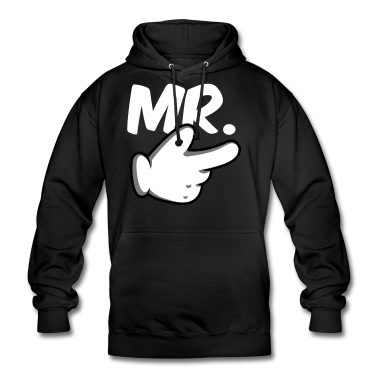 Partnerlook Hoodie - Mr. & Mrs. Comic-Hand Partnerlook