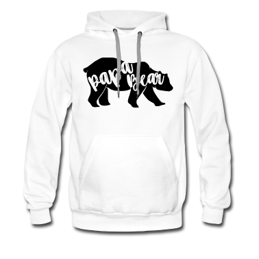 Partnerlook Hoodie - Papa Bear - für Eltern-Baby-Partnerlook