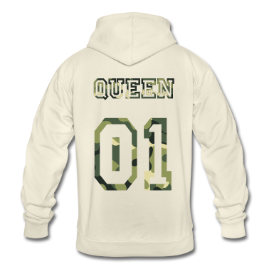 Partnerlook Hoodie - Queen Camouflage
