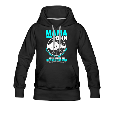 Partnerlook Hoodie - Mama und Sohn Shirt Geschenk Partnerlook