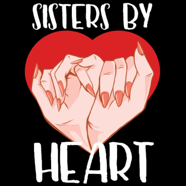 Motiv Sisters by Heart - Schwestern im Herzen