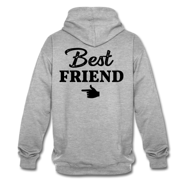 Partnerlook Hoodie - Best Friend Freundschaft Partnerlook beste Freunde