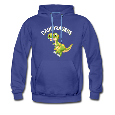 Partnerlook Hoodie - Daddysaurus Vater und Kind Dinosaurier Partnerlook