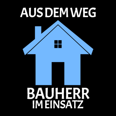 Motiv Bauherr Baumeister Hausbau Partnerlook 1