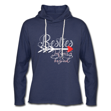 Partnerlook Hoodie - Besties best friends - infinity & beyond Teil 1