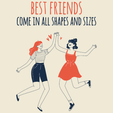 Motiv Geschenk für Freundin. Geschenk Freundinnen