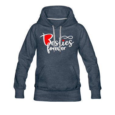 Partnerlook Hoodie - Beste Freunde Für Immer