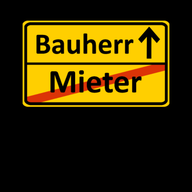 Motiv Bauherr Hausbau Partnerlook Richtfest Geschenk