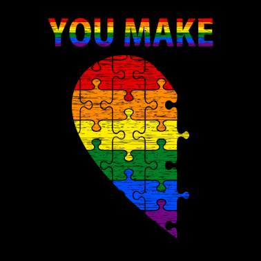 Motiv You Make LGBT Couple Partnerlook 1