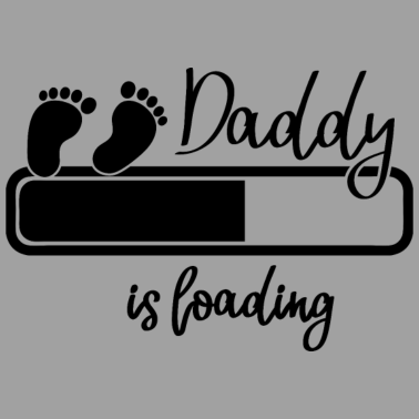 Motiv Papa Vater Schwanger Kind Baby Geschenk für Väter