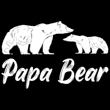 Motiv Papa Bear Vater Vatertag Geschenk