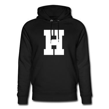 Partnerlook Hoodie - initialen H mama Buchstabe