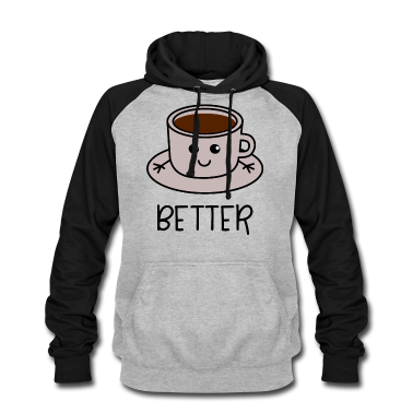 Partnerlook Hoodie - Better Together Partnerlook (Part1) Kaffee