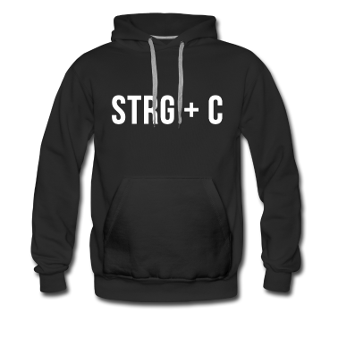 Partnerlook Hoodie - STRG+C Vater und Kind Copy und Paste Partnerlook