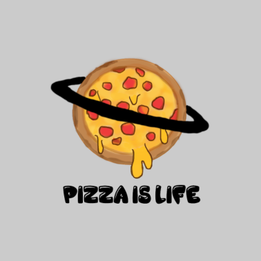 Motiv Pizza is Life Planet