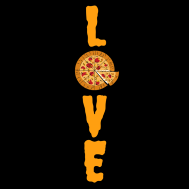 Motiv Liebe Pizza