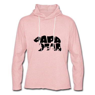 Partnerlook Hoodie - Papa Bear Vater Vatertag Geschenk