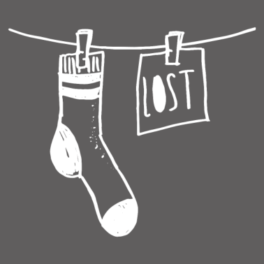 Motiv Lost & Found | Lost | Socken | Partnerlook