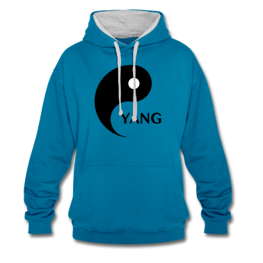Partnerlook Hoodie - Yin Yang, Partnerlook, Paare, Valentinstag,