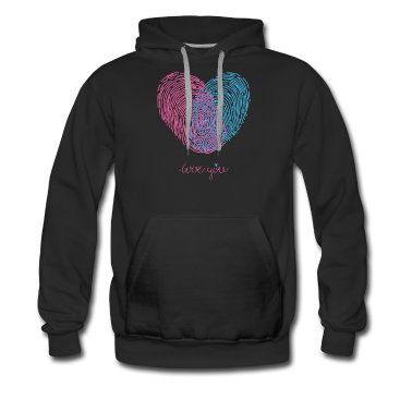 Partnerlook Hoodie - DNA Partnerlook - Valentinstag Geschenk