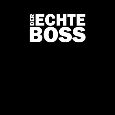 Motiv der echte Boss. Partnerlook. Frau. Freundin.