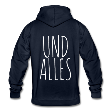 Partnerlook Hoodie - MEIN EIN UND ALLES - Partnerdesign - UND ALLES