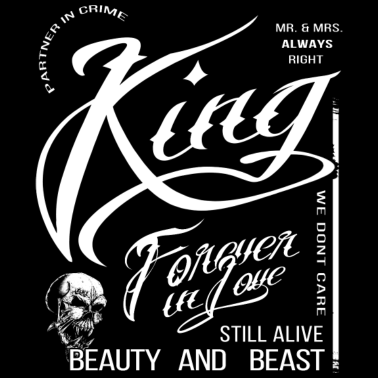 Motiv King Partnerlook