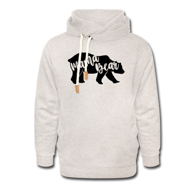 Partnerlook Hoodie - Mama Bear - für Eltern-Baby-Partnerlook