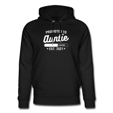Partnerlook Hoodie - Promoted To Auntie Loading Est 2021