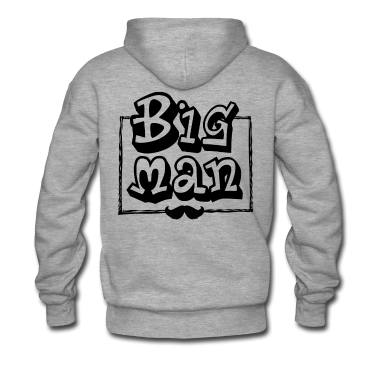 Partnerlook Hoodie - Big Man Vater Sohn Partnerlook
