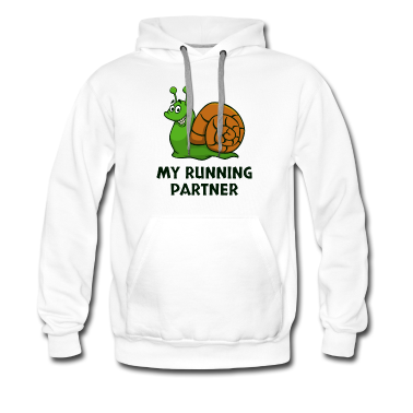 Partnerlook Hoodie - Schneckentempo Partnerlook Langsam Laufen Joggen